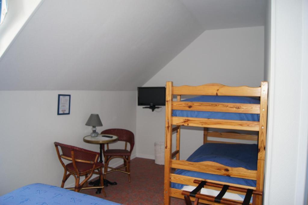 Aux Trois Jean Hotel Le Crotoy Cameră foto